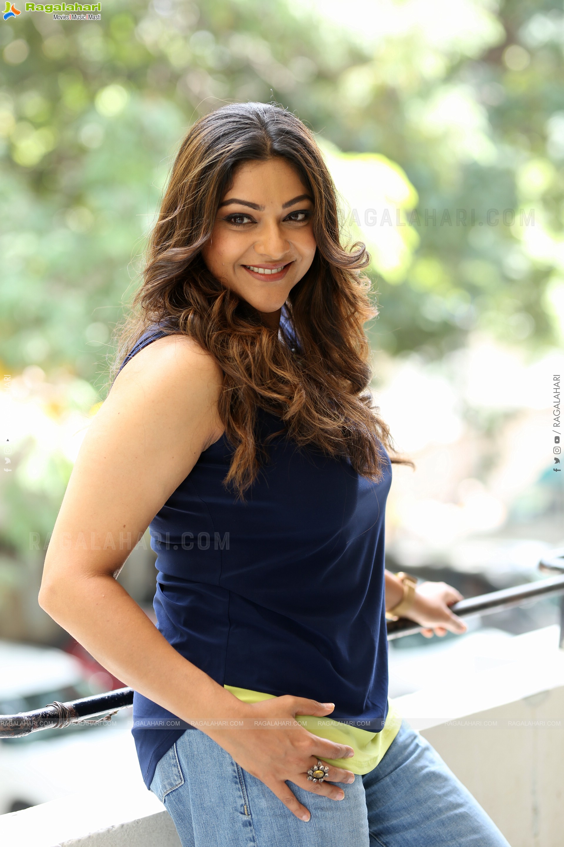 Abhirami at Bhale Unnade Interview, HD Gallery