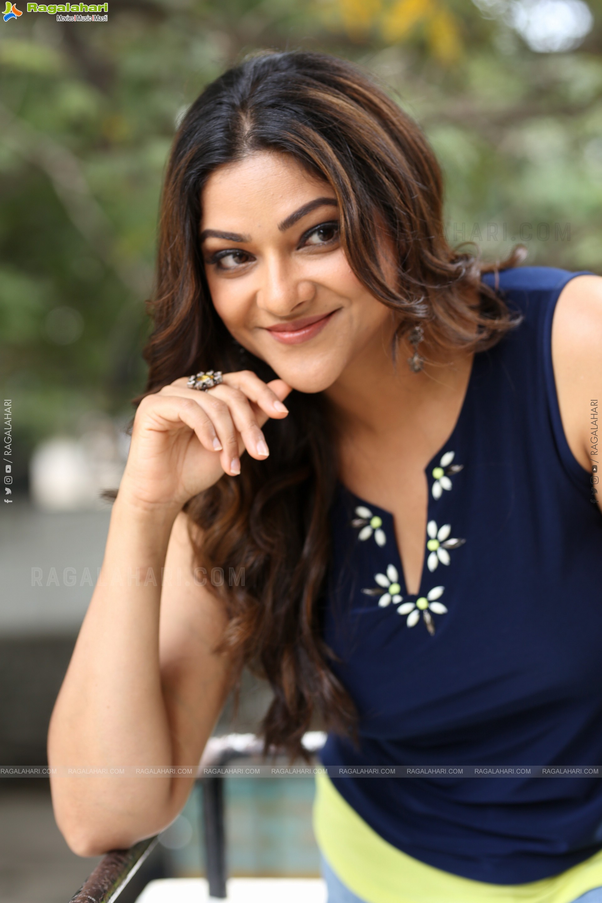 Abhirami at Bhale Unnade Interview, HD Gallery