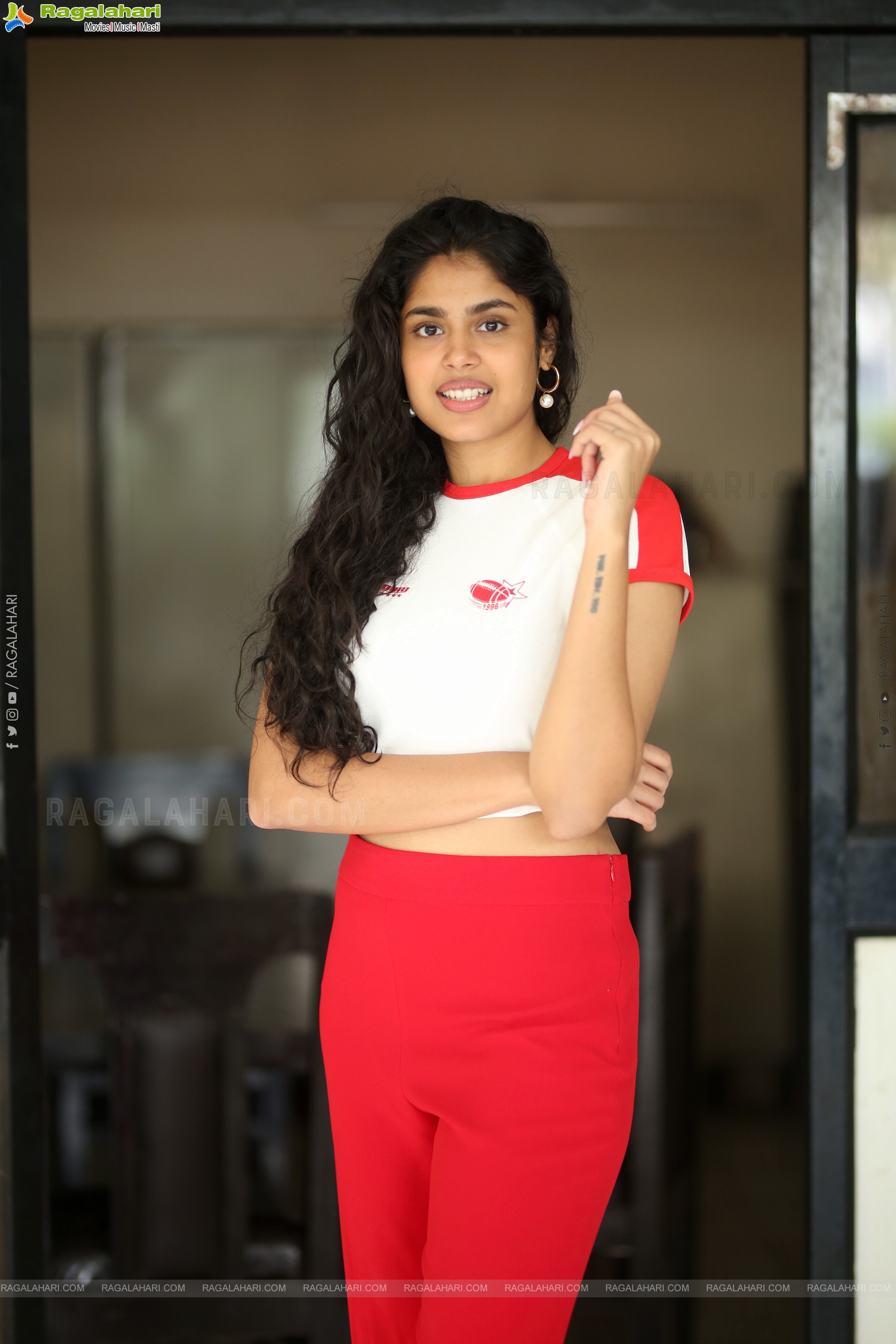 Faria Abdullah at Mathu Vadalara 2 Interview, HD Gallery