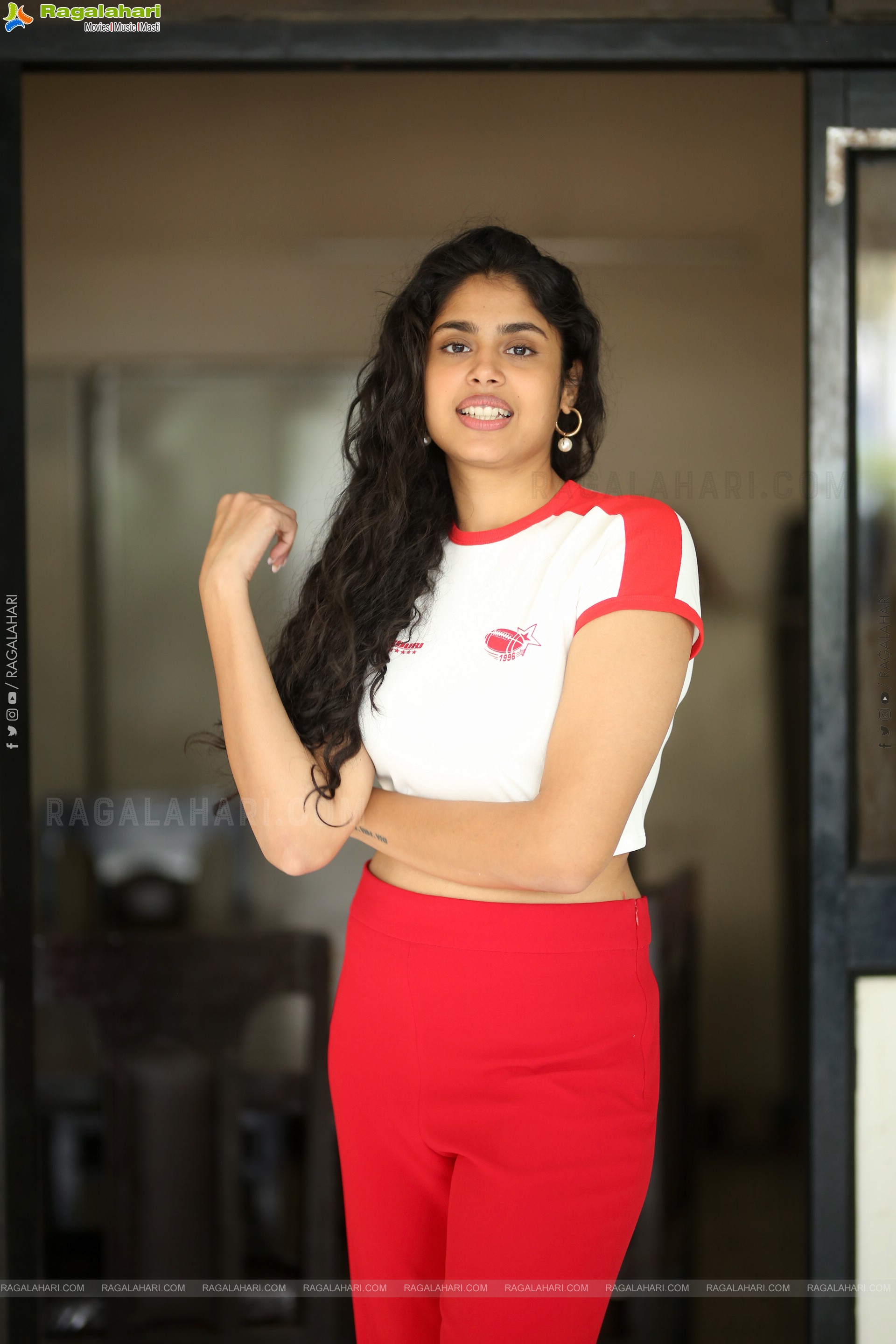 Faria Abdullah at Mathu Vadalara 2 Interview, HD Gallery