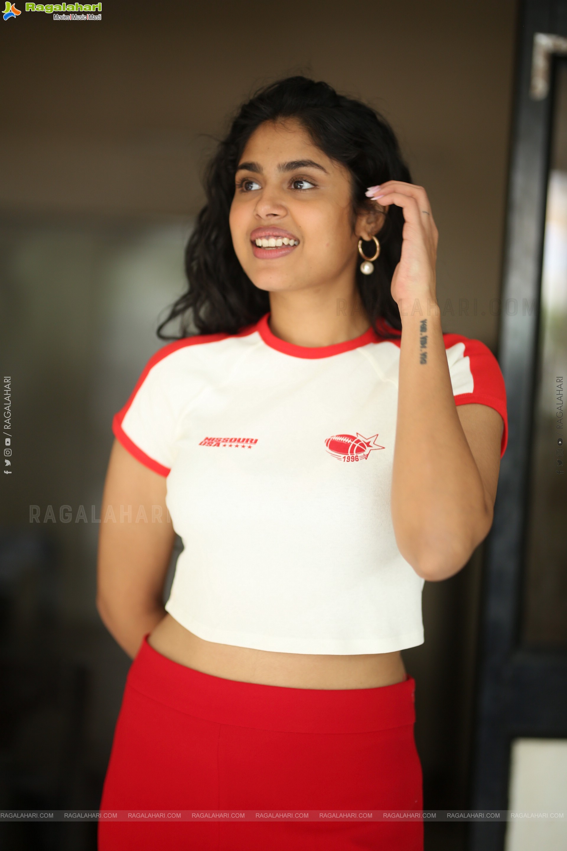 Faria Abdullah at Mathu Vadalara 2 Interview, HD Gallery