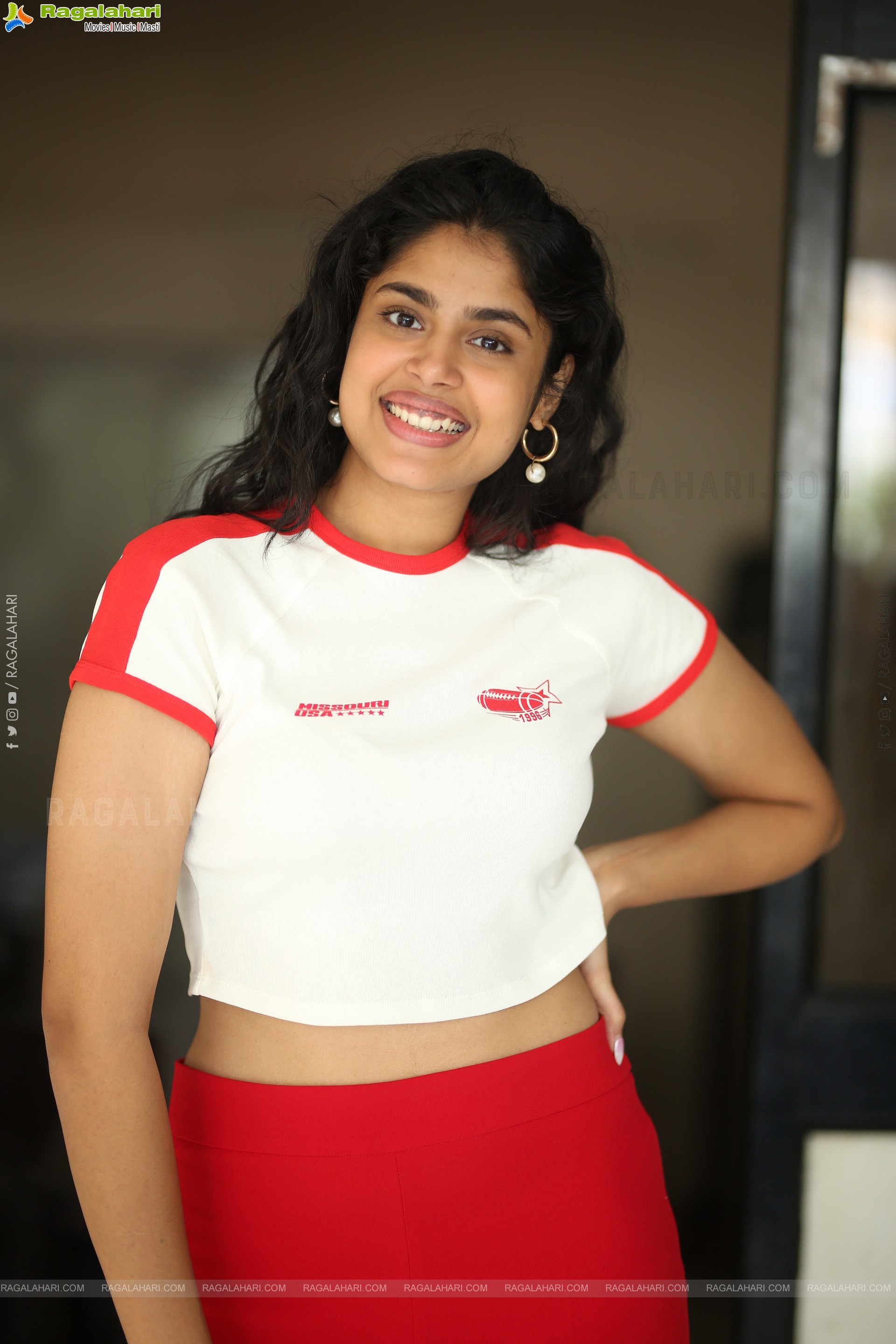 Faria Abdullah at Mathu Vadalara 2 Interview, HD Gallery