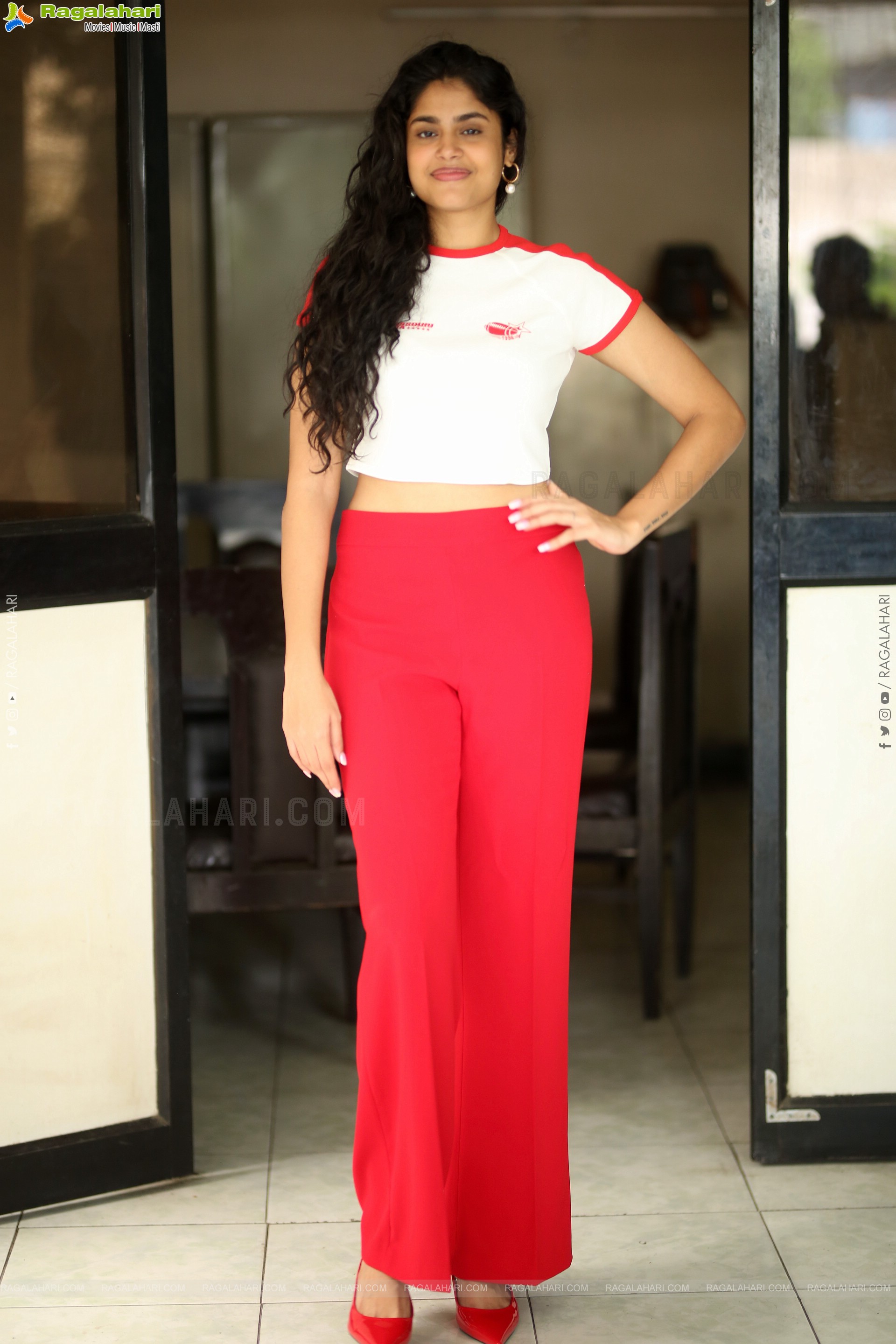 Faria Abdullah at Mathu Vadalara 2 Interview, HD Gallery