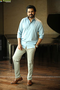 Karthi at Sathyam Sundaram Movie Interview, HD Gallery