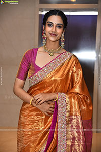 Meenakshi Chaudhary at The GOAT Pre Release Event