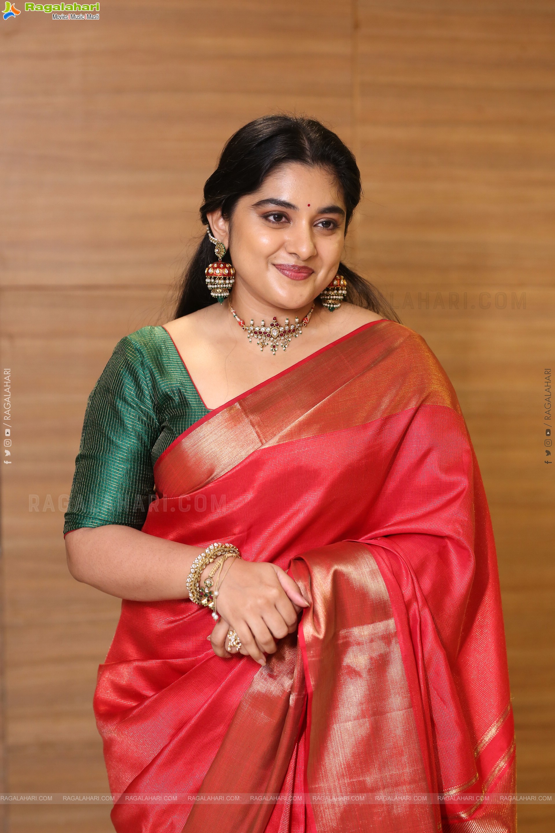 Nivetha Thomas at 35-Chinna Katha Kadu Pre-Release Event, HD Gallery