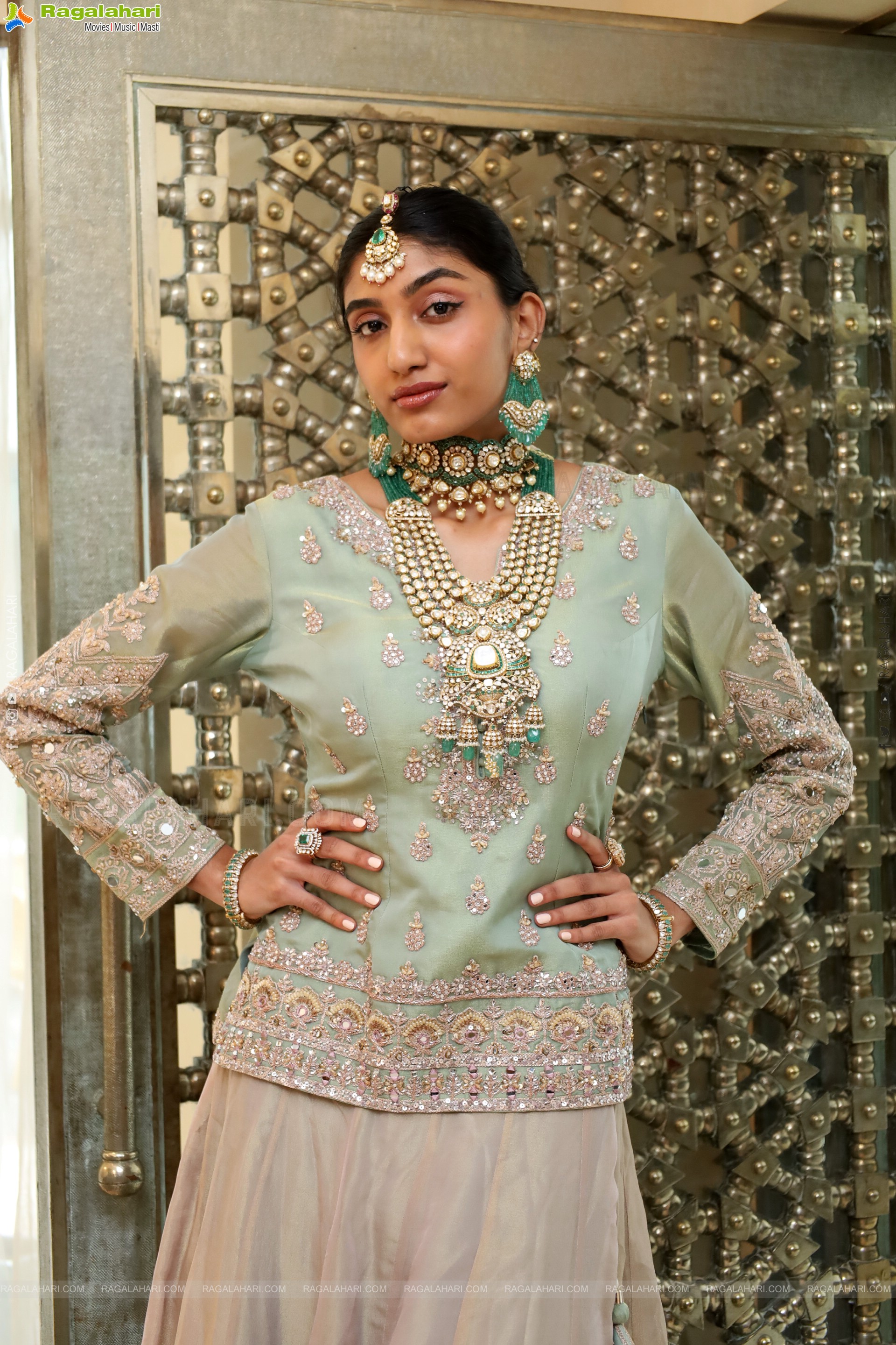 Aashrita Hotri Poses with Designer Jewellery, HD Gallery