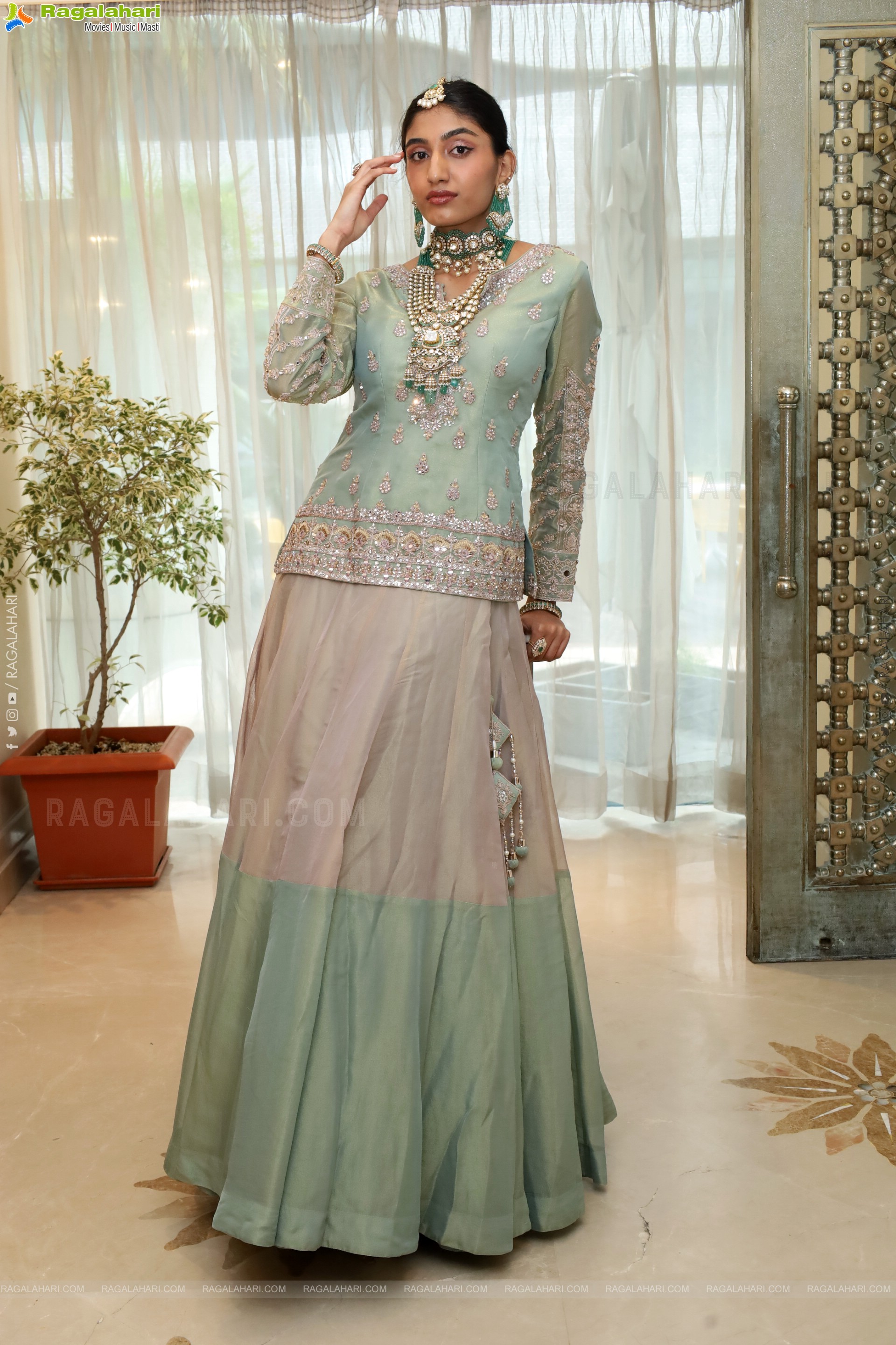 Aashrita Hotri Poses with Designer Jewellery, HD Gallery