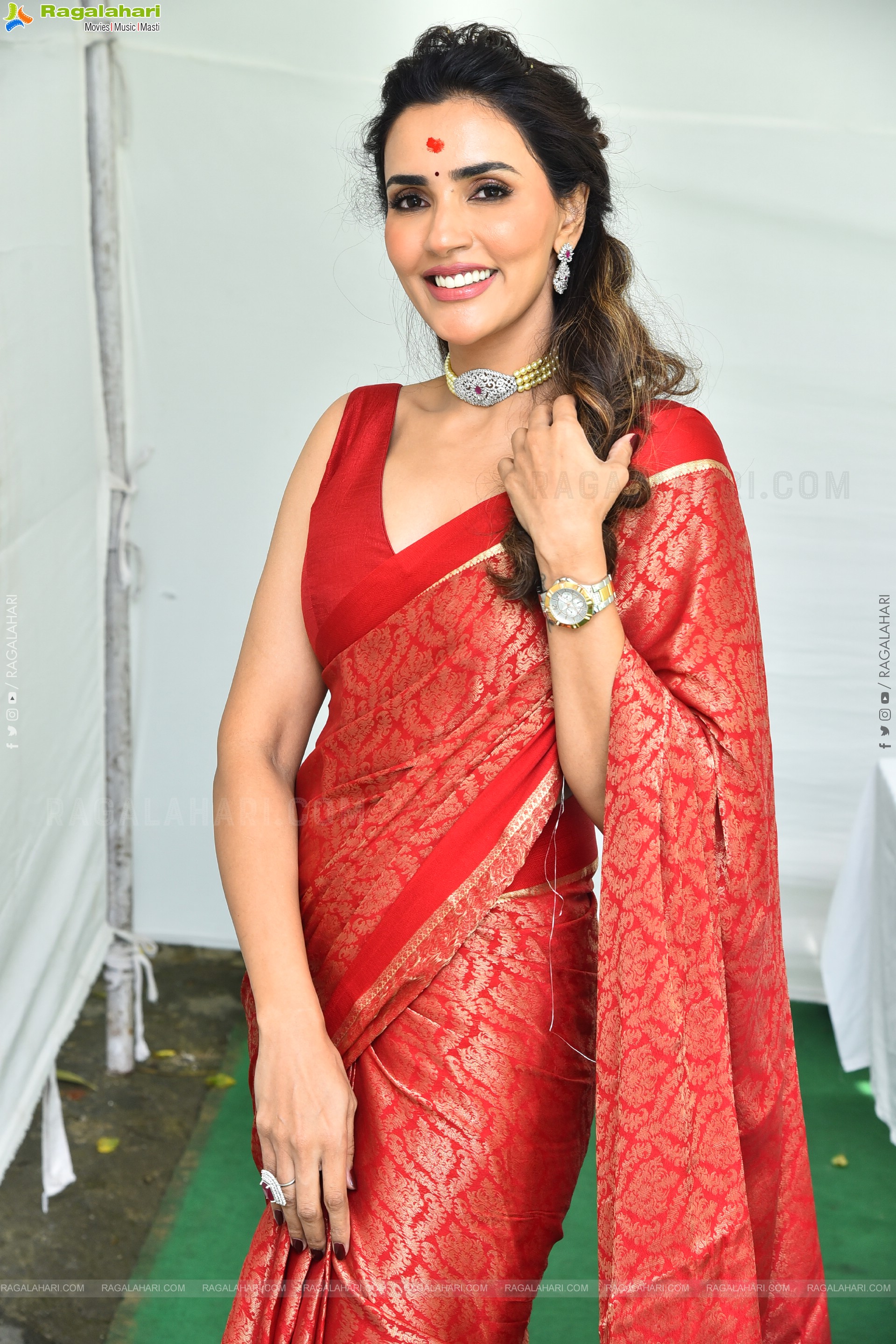 Akshara Gowda at Hailesso Movie Launch, HD Gallery