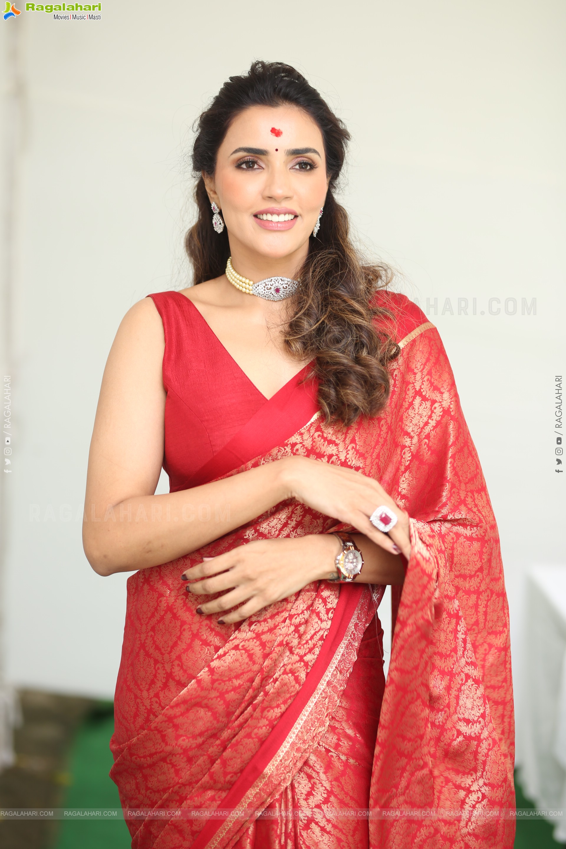 Akshara Gowda at Hailesso Movie Launch, HD Gallery