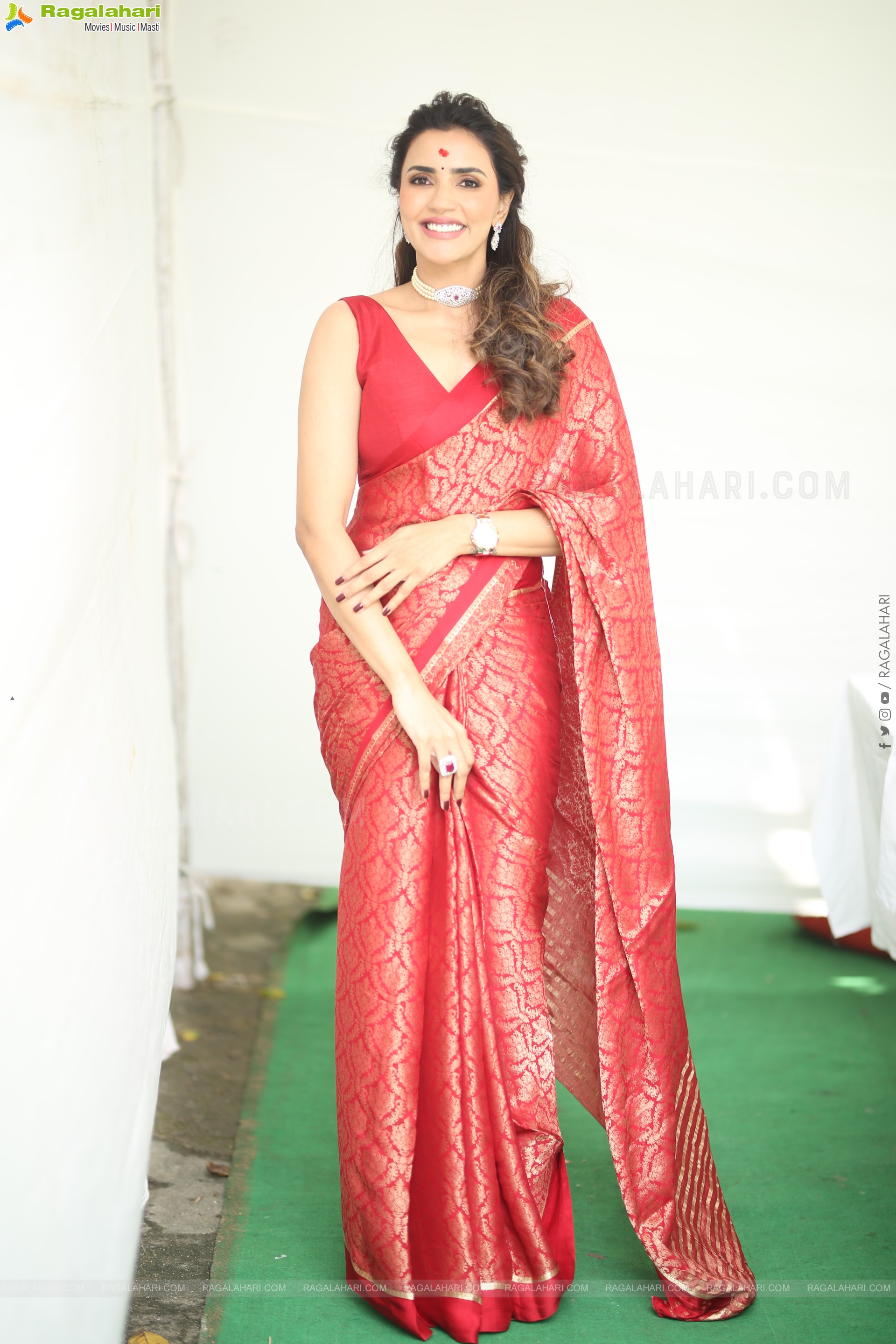 Akshara Gowda at Hailesso Movie Launch, HD Gallery