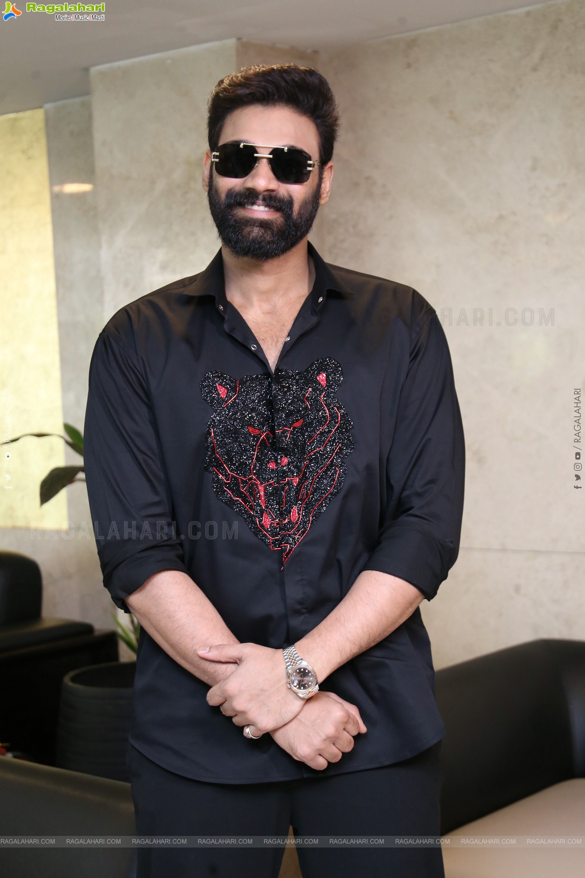 Bellamkonda Sai Sreenivas at Kishkindhapuri Success Meet, HD Gallery