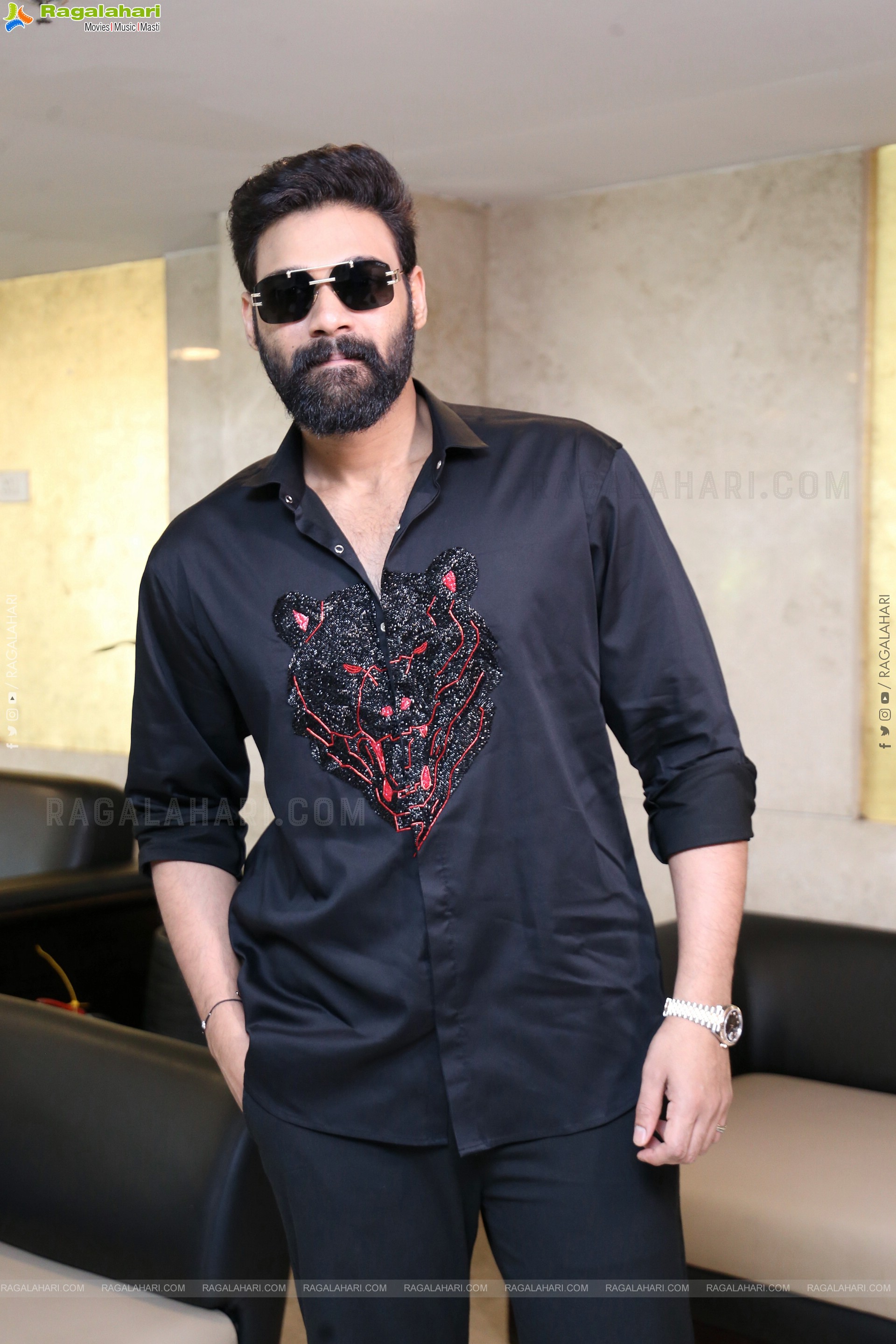 Bellamkonda Sai Sreenivas at Kishkindhapuri Success Meet, HD Gallery