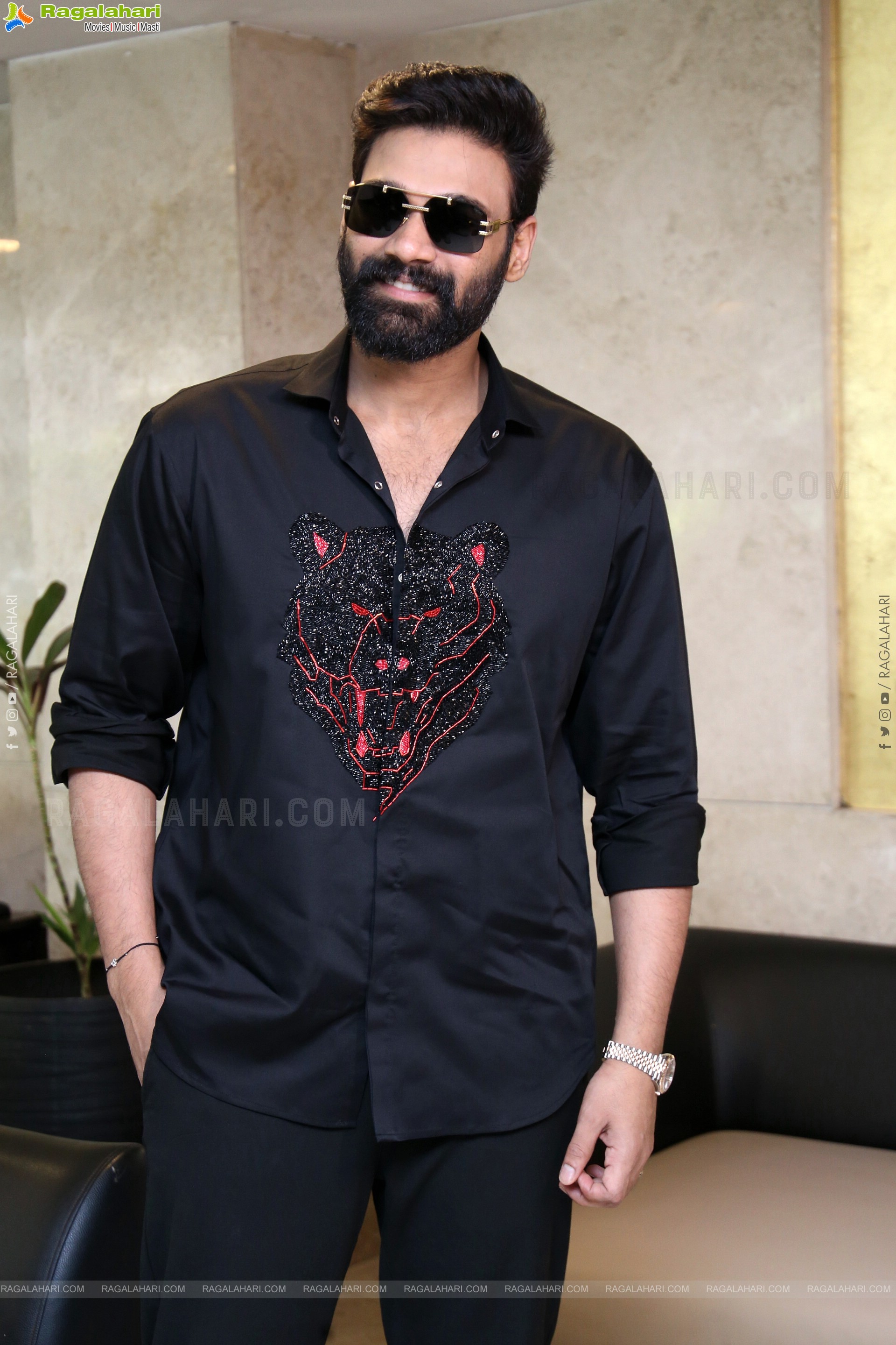 Bellamkonda Sai Sreenivas at Kishkindhapuri Success Meet, HD Gallery