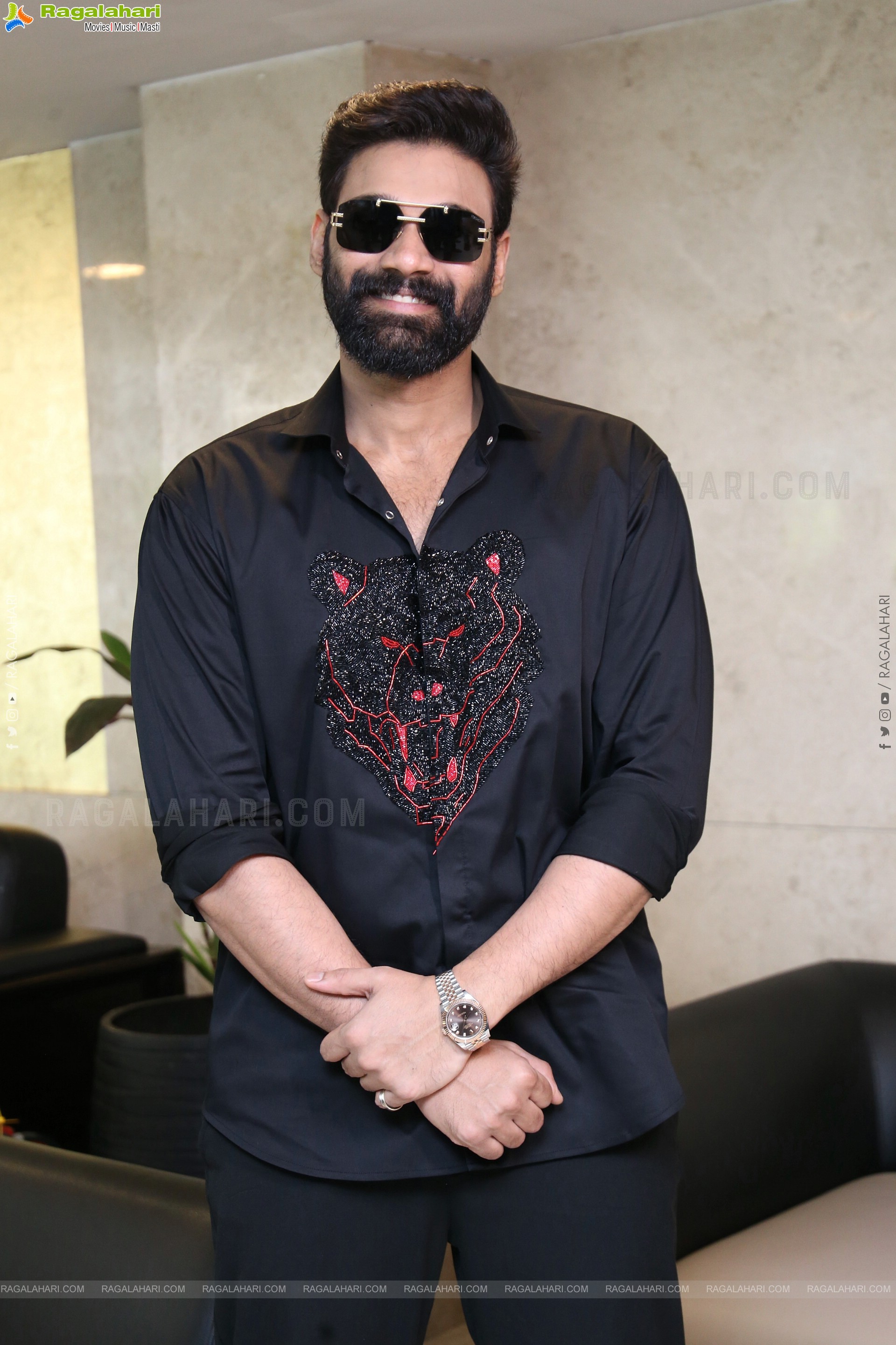 Bellamkonda Sai Sreenivas at Kishkindhapuri Success Meet, HD Gallery