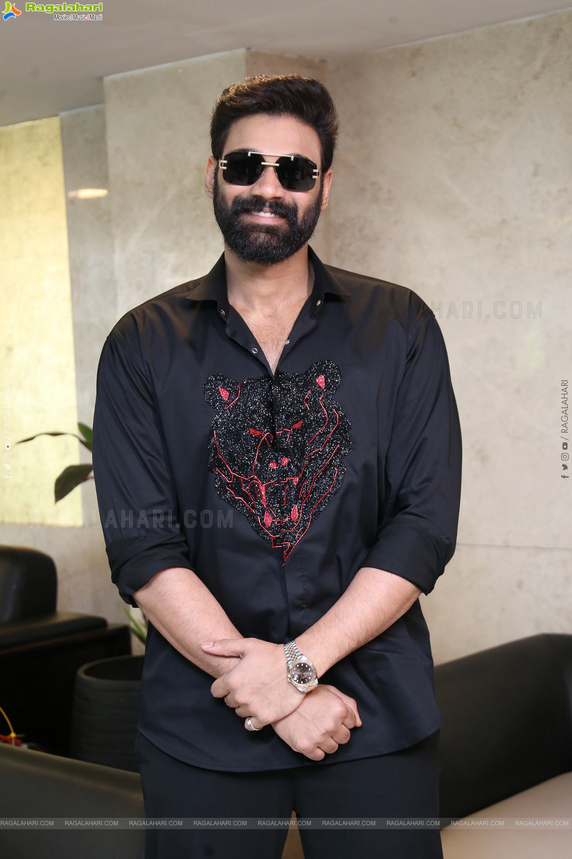 Bellamkonda Sai Sreenivas at Kishkindhapuri Success Meet, HD Gallery