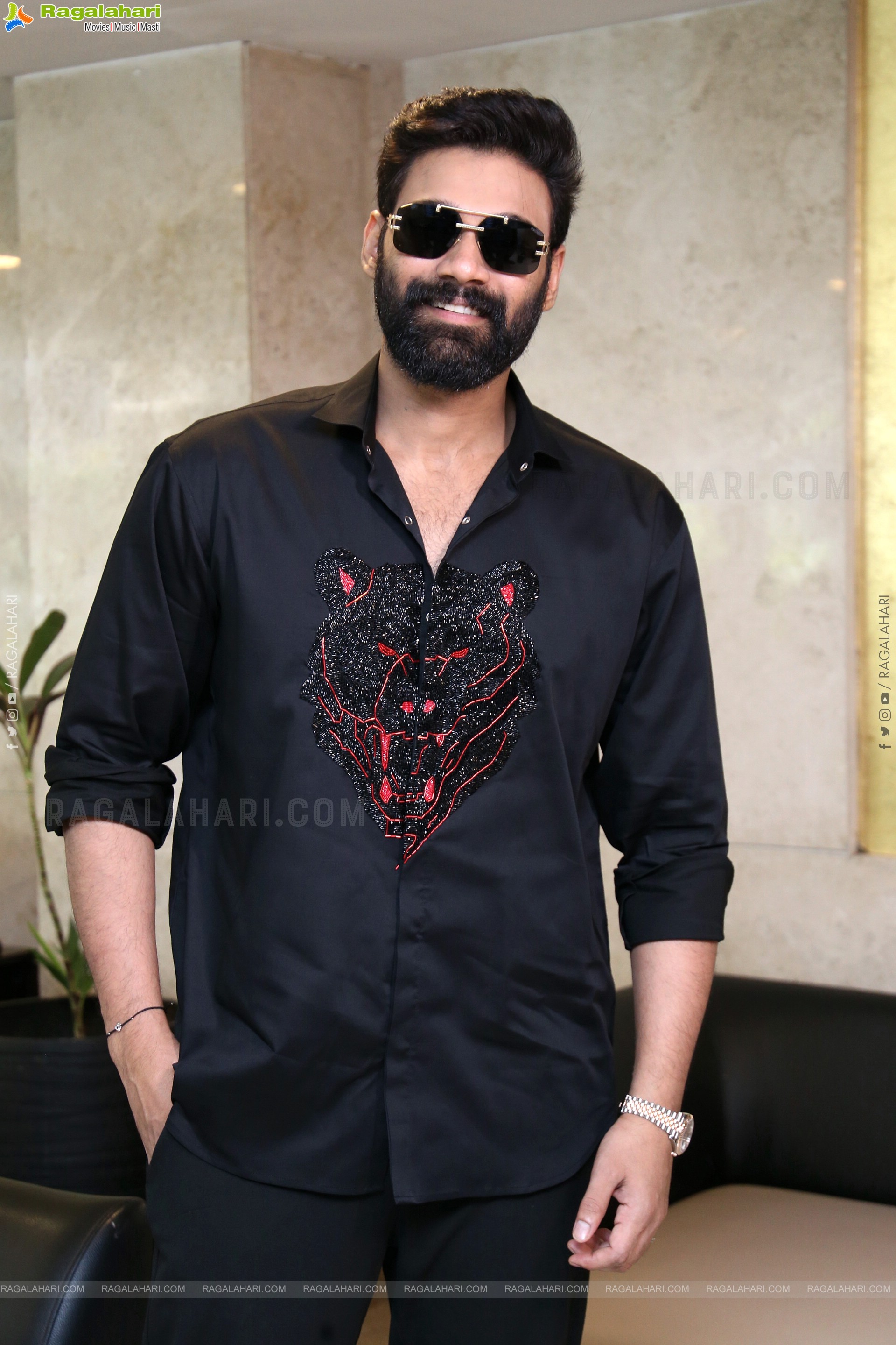 Bellamkonda Sai Sreenivas at Kishkindhapuri Success Meet, HD Gallery
