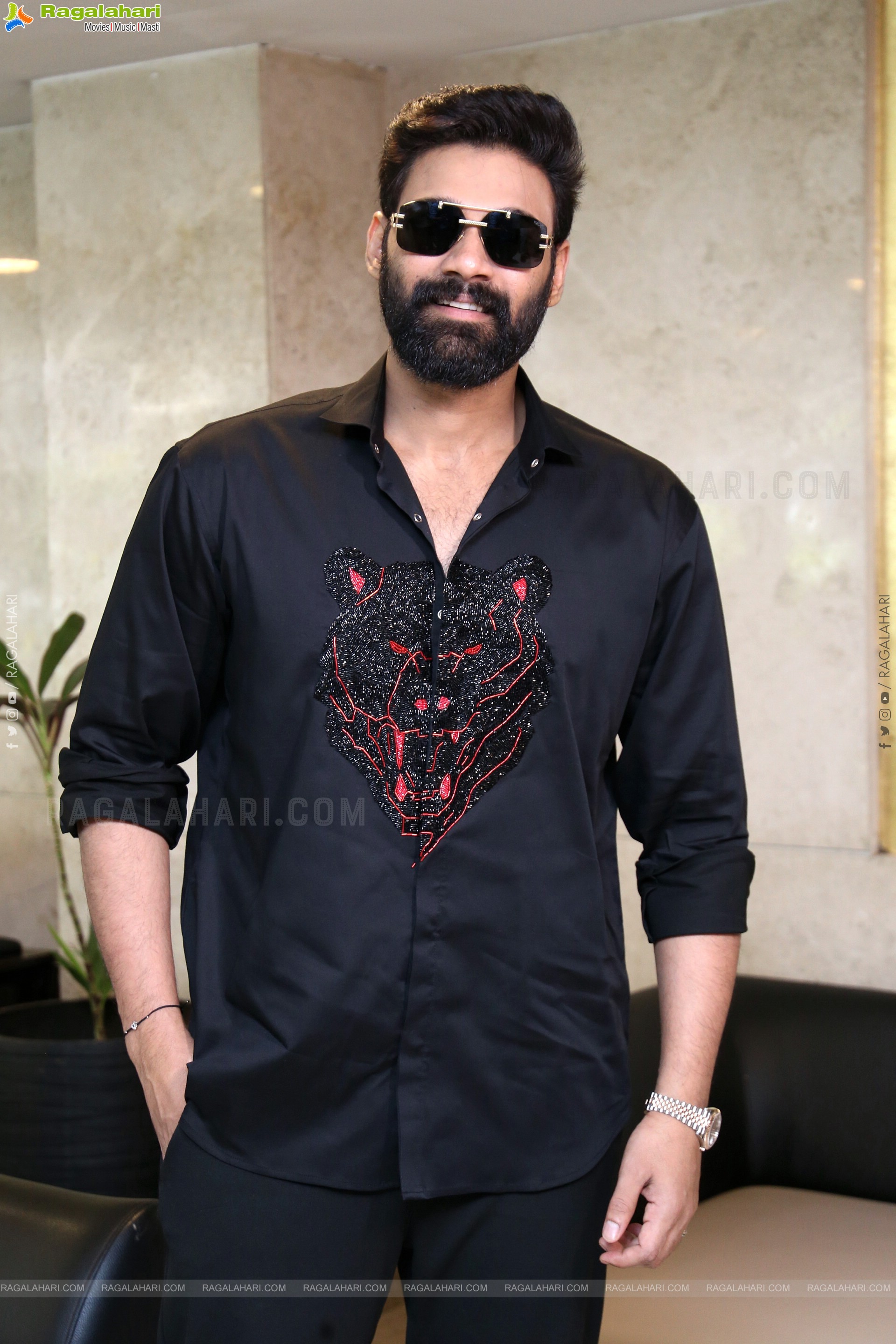 Bellamkonda Sai Sreenivas at Kishkindhapuri Success Meet, HD Gallery