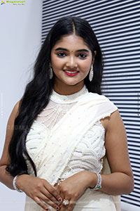 Gayathri Kothapalli stills in White Designer Dress, HD Galle