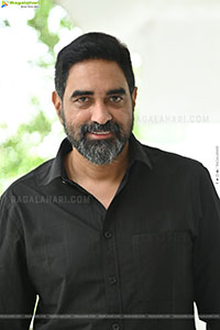 Director Krish at Ghaati Movie Interview, HD Gallery