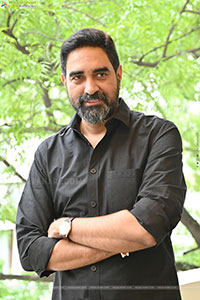 Director Krish at Ghaati Movie Interview, HD Gallery