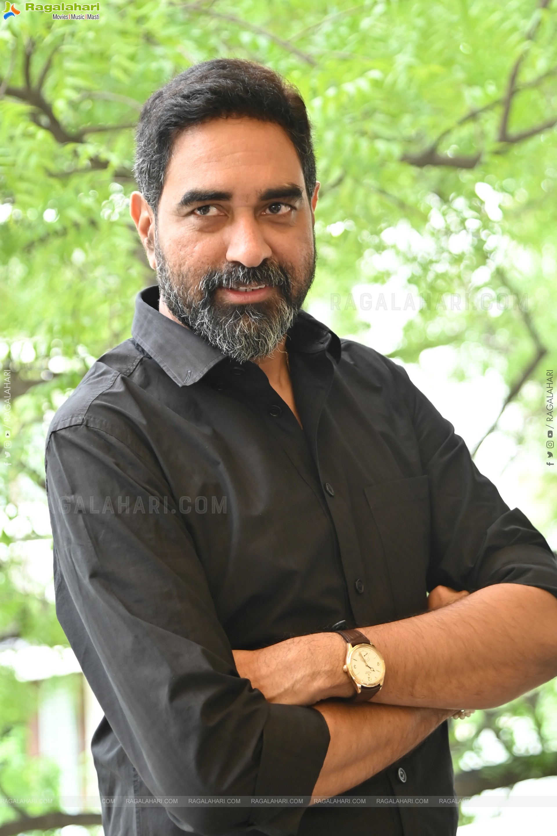 Director Krish at Ghaati Movie Interview, HD Gallery