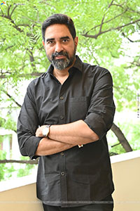 Director Krish at Ghaati Movie Interview, HD Gallery