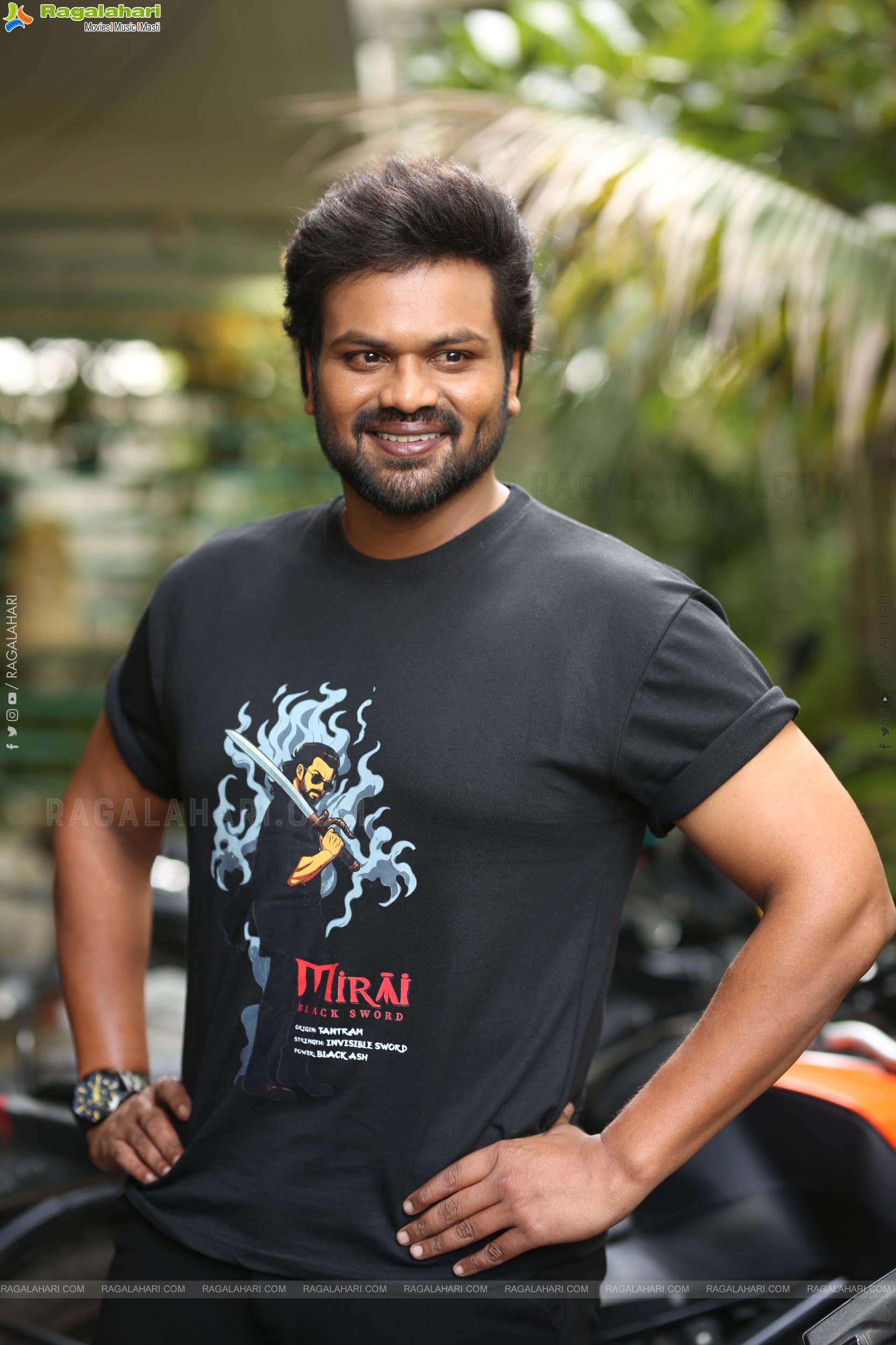 Manchu Manoj at Mirai Movie Interview, HD Gallery