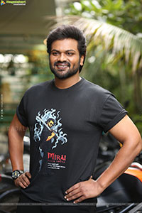 Manchu Manoj at Mirai Movie Interview, HD Gallery