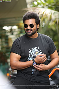 Manchu Manoj at Mirai Movie Interview, HD Gallery