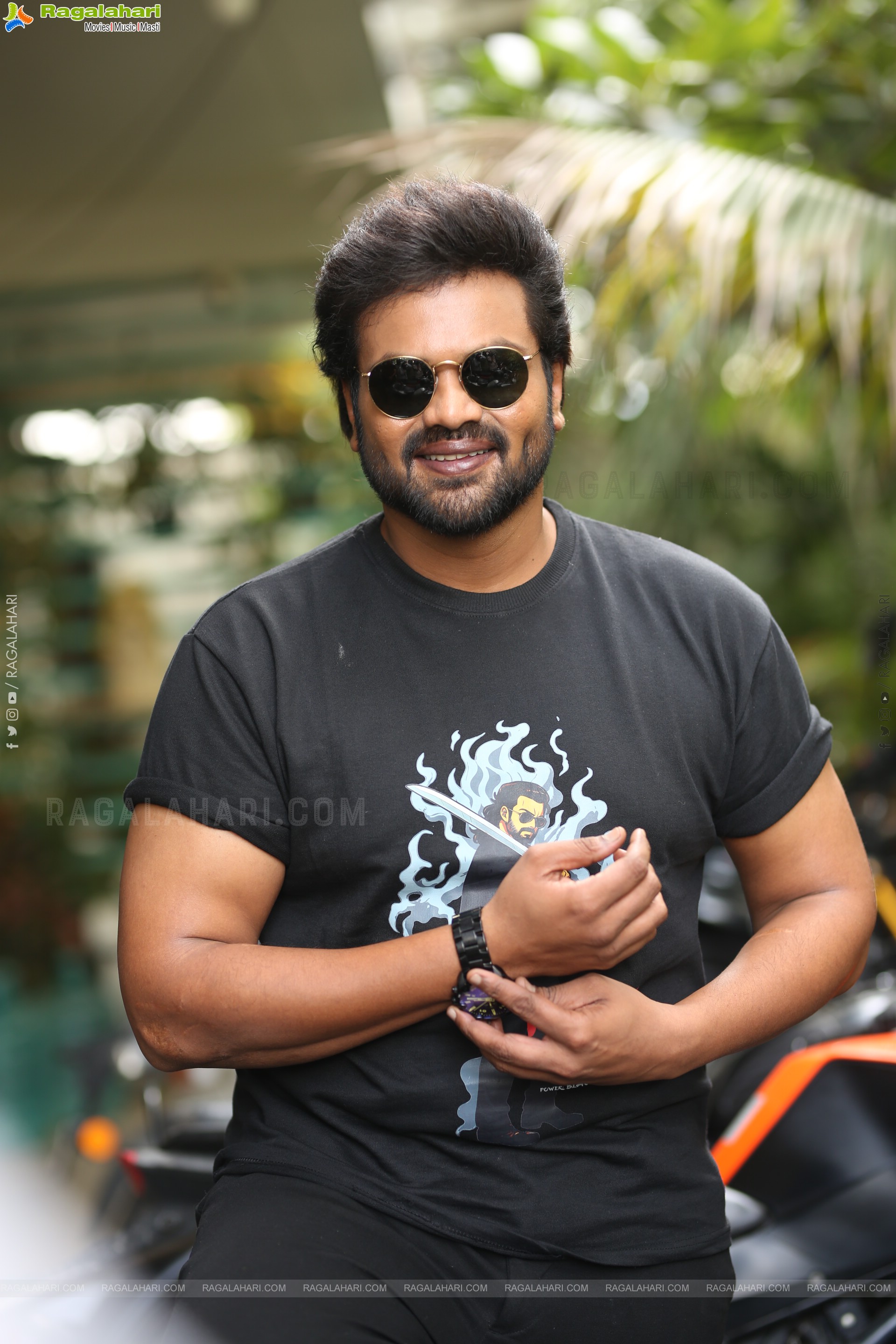 Manchu Manoj at Mirai Movie Interview, HD Gallery