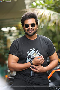 Manchu Manoj at Mirai Movie Interview, HD Gallery