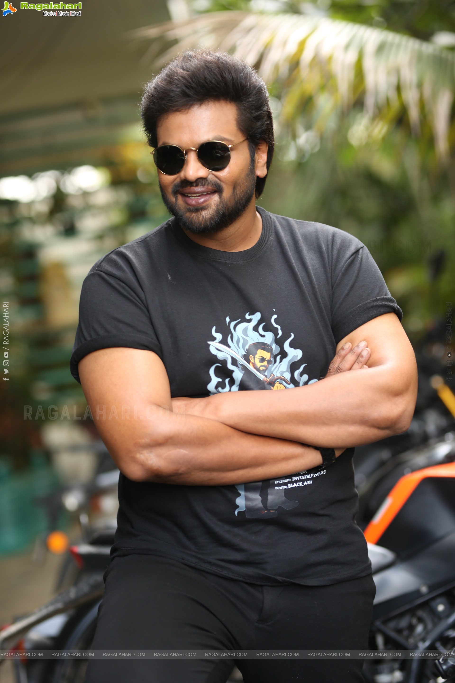 Manchu Manoj at Mirai Movie Interview, HD Gallery