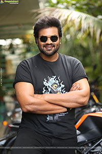 Manchu Manoj at Mirai Movie Interview, HD Gallery