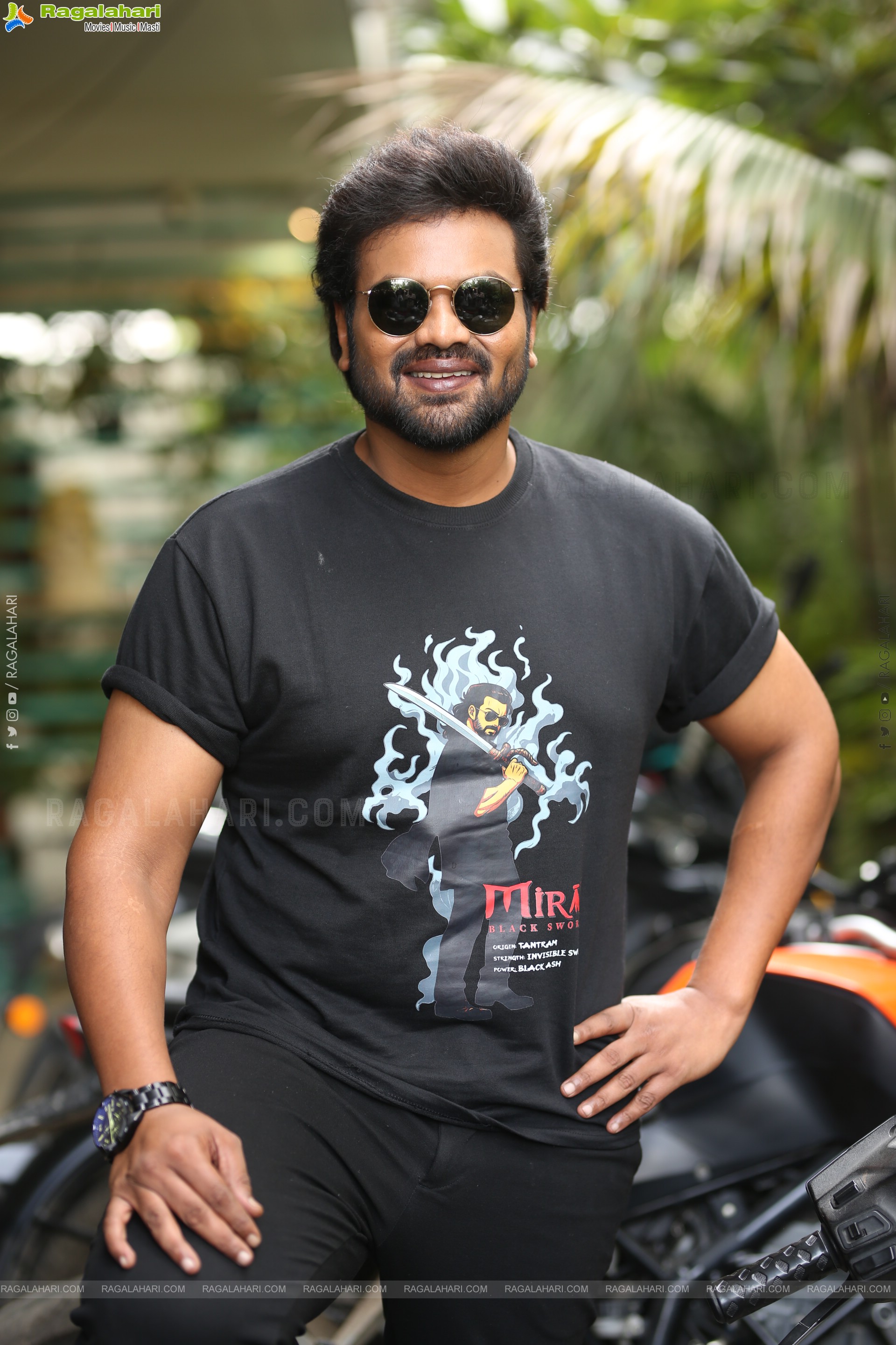 Manchu Manoj at Mirai Movie Interview, HD Gallery