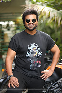 Manchu Manoj at Mirai Movie Interview, HD Gallery