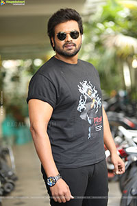 Manchu Manoj at Mirai Movie Interview, HD Gallery