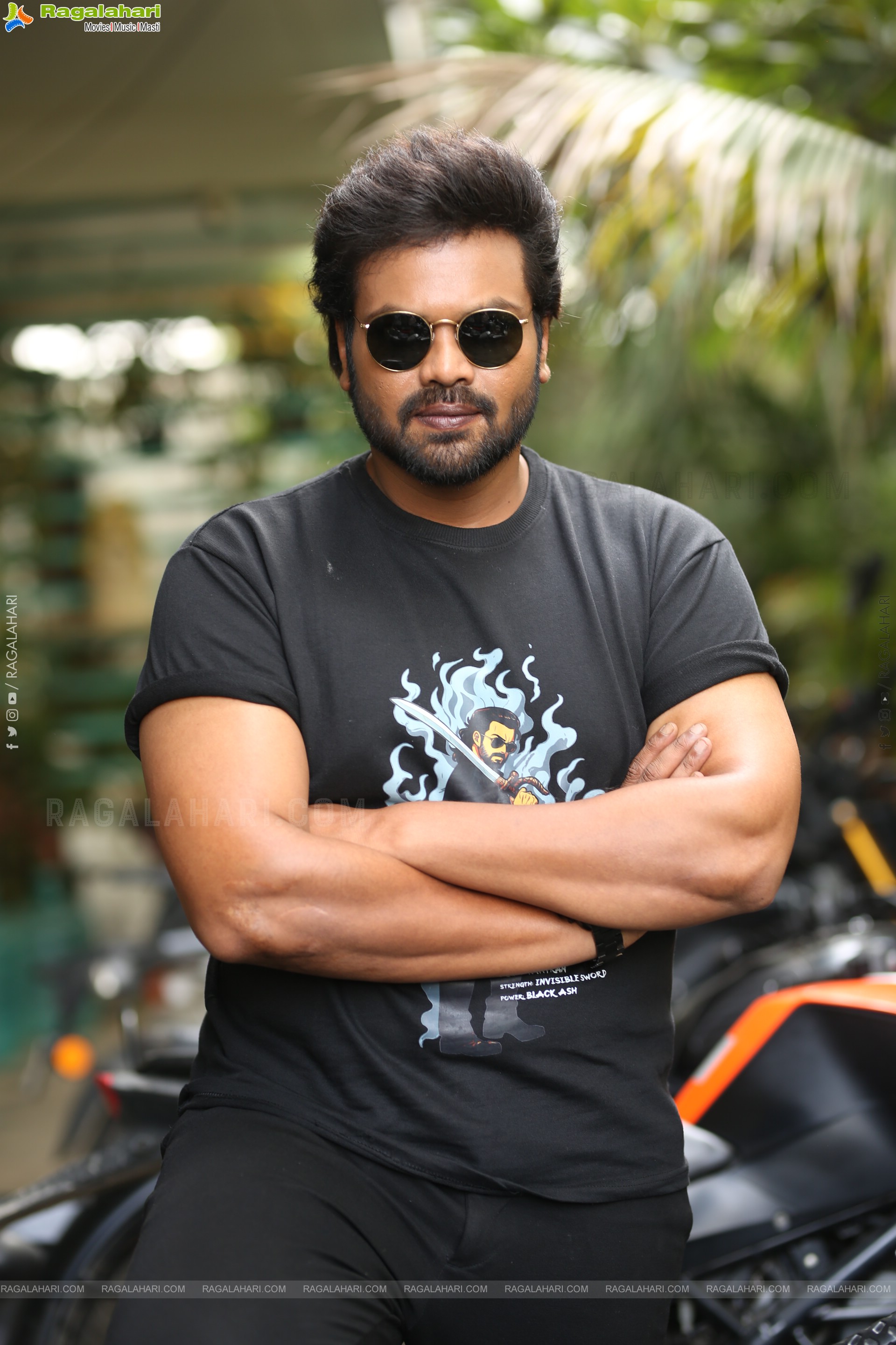 Manchu Manoj at Mirai Movie Interview, HD Gallery