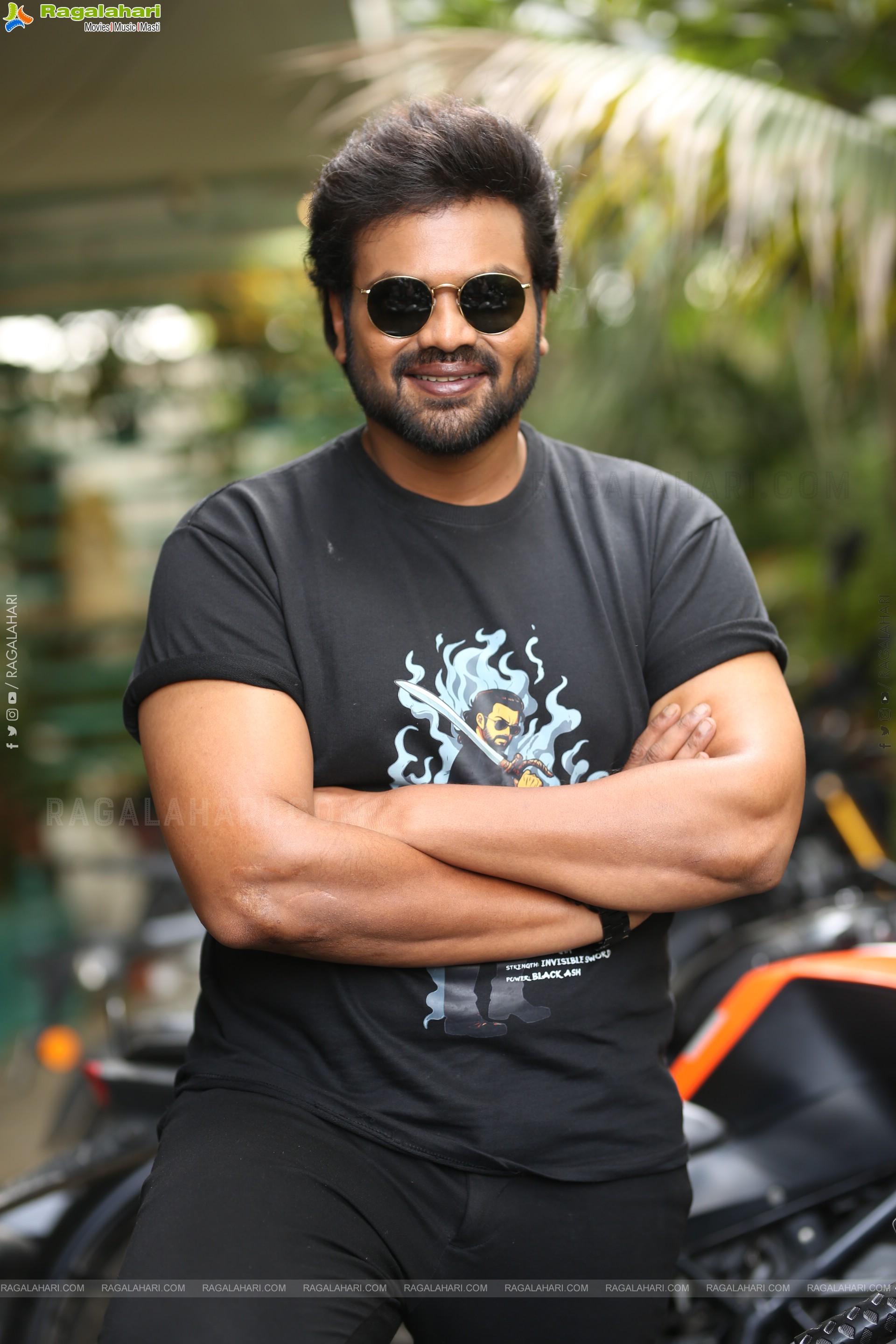 Manchu Manoj at Mirai Movie Interview, HD Gallery