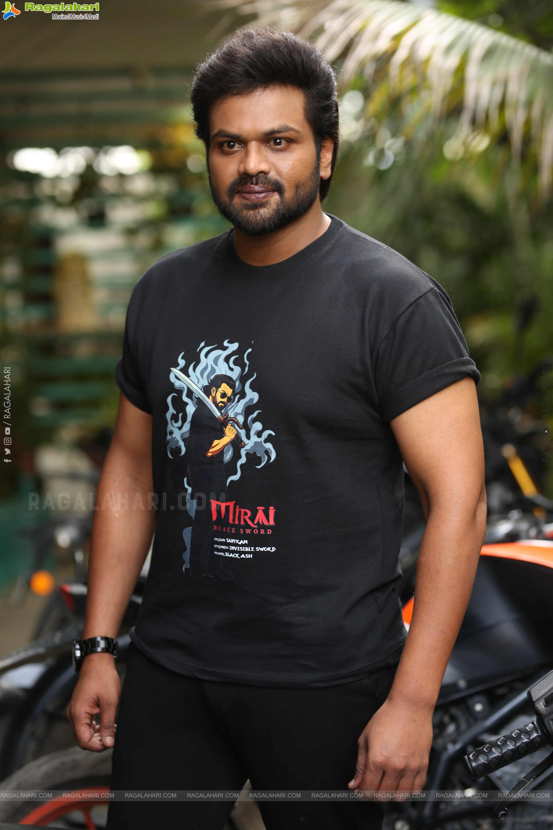 Manchu Manoj at Mirai Movie Interview, HD Gallery