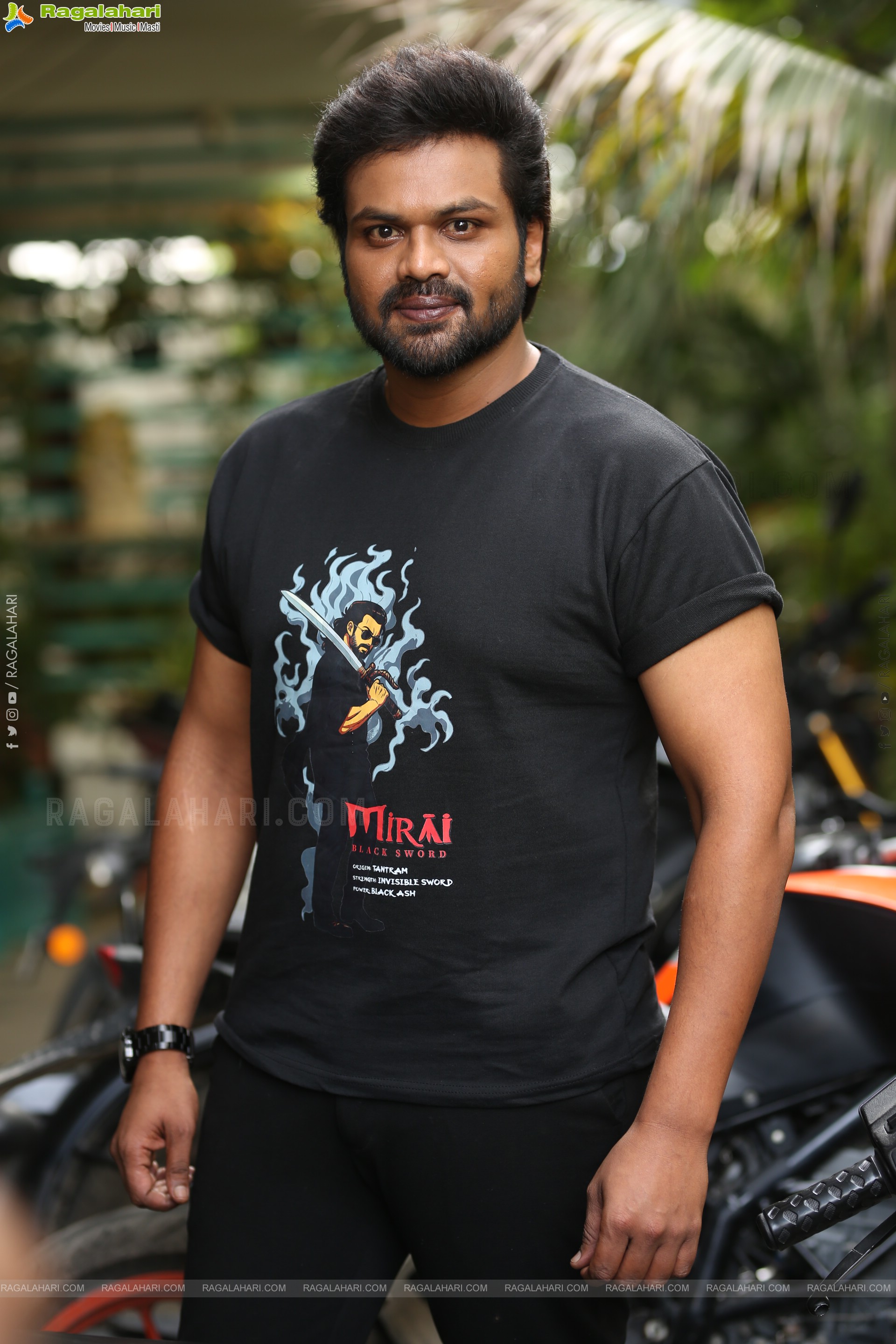 Manchu Manoj at Mirai Movie Interview, HD Gallery