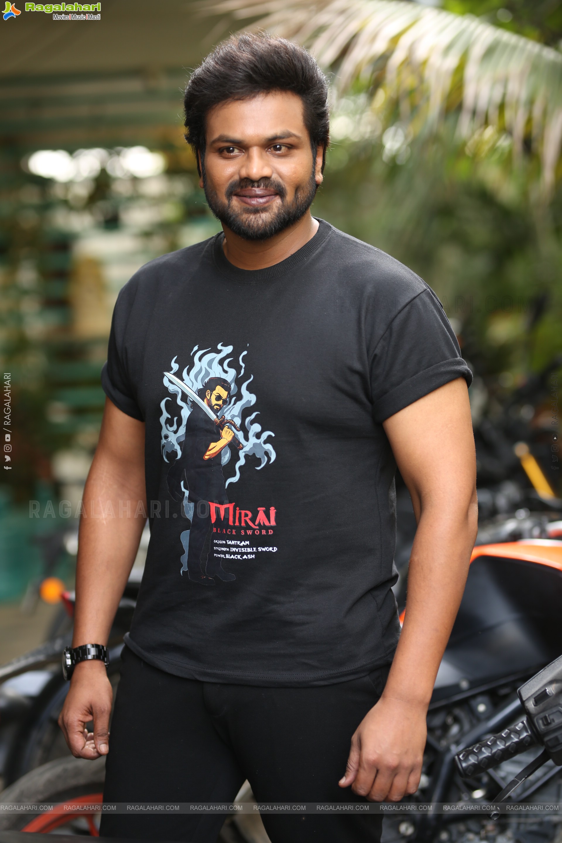 Manchu Manoj at Mirai Movie Interview, HD Gallery