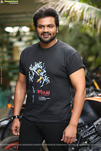 Manchu Manoj at Mirai Movie Interview, HD Gallery