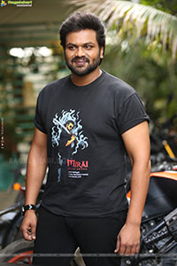 Manchu Manoj at Mirai Movie Interview, HD Gallery
