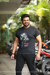 Manchu Manoj at Mirai Movie Interview, HD Gallery