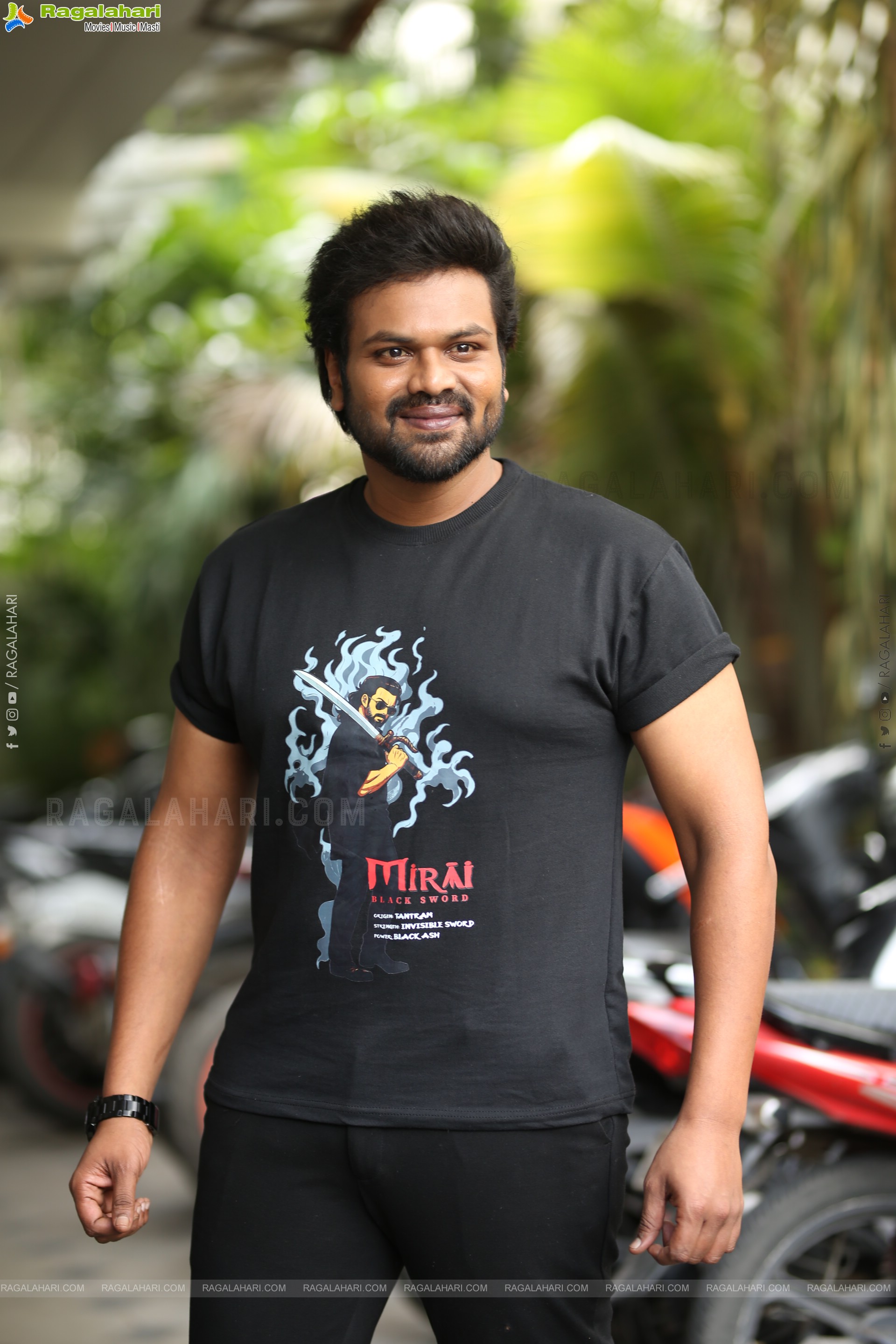Manchu Manoj at Mirai Movie Interview, HD Gallery