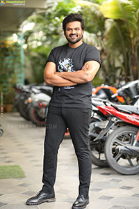 Manchu Manoj at Mirai Movie Interview, HD Gallery