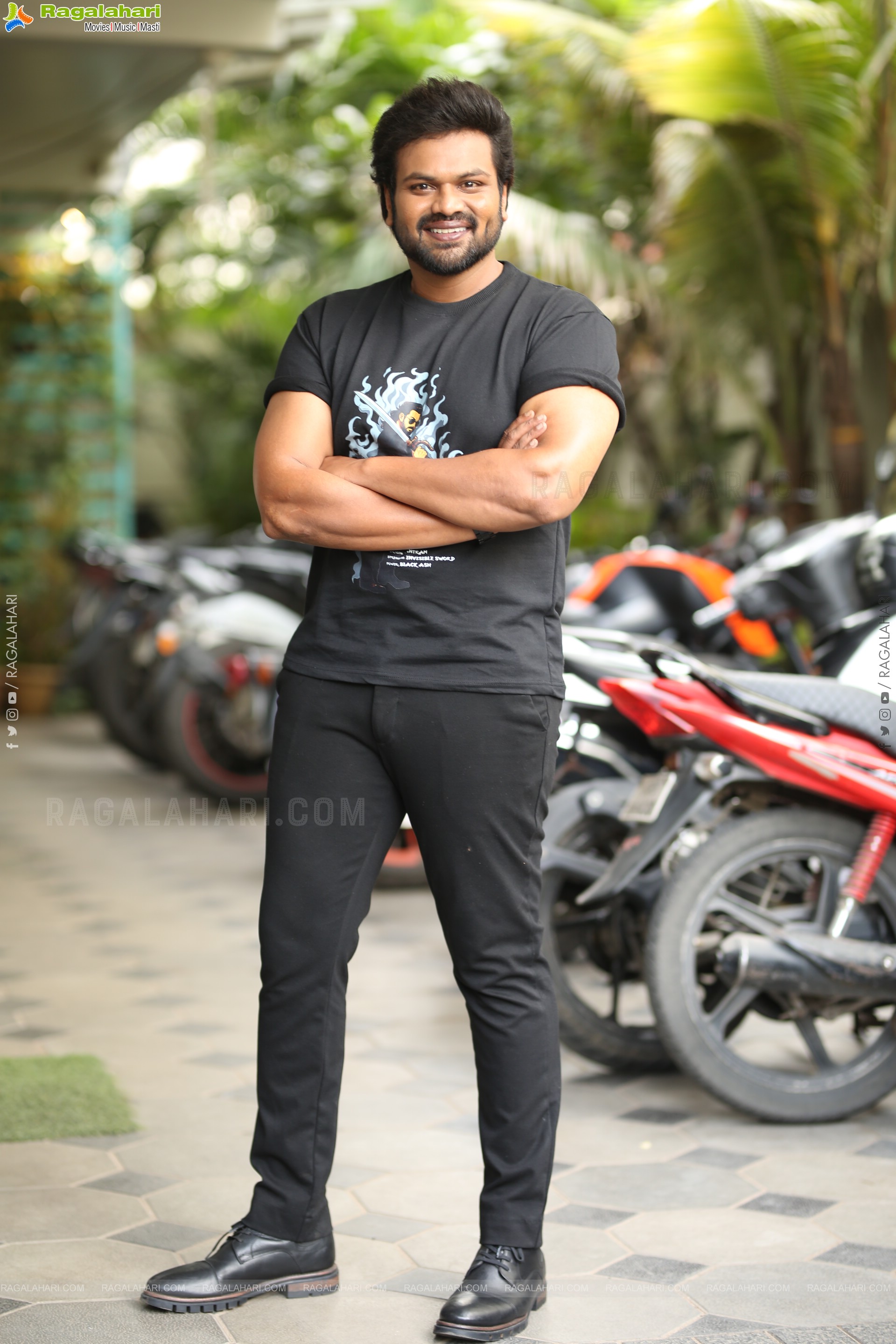 Manchu Manoj at Mirai Movie Interview, HD Gallery