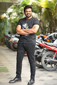 Manchu Manoj at Mirai Movie Interview, HD Gallery