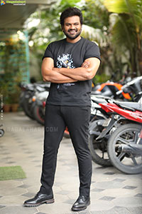 Manchu Manoj at Mirai Movie Interview, HD Gallery